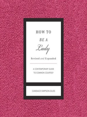 cover image of How to Be a Lady